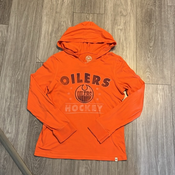 Edmonton Oilers Long Sleeve Hoodie - Picture 2 of 8